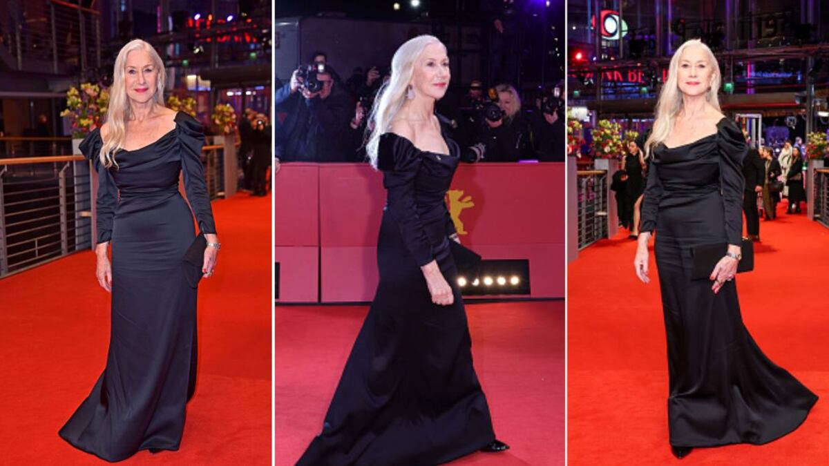 La actriz Helen Mirren ha dejado a todos impresionados con la elegancia y el estilo