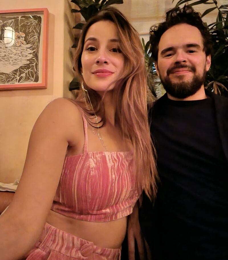 Laura Londoño y Santiago Mora Bahamón