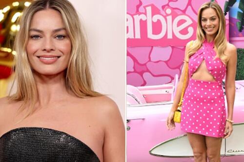 El primer look con el que Margot Robbie presumió su embarazo hace semanas y nadie se dio cuenta