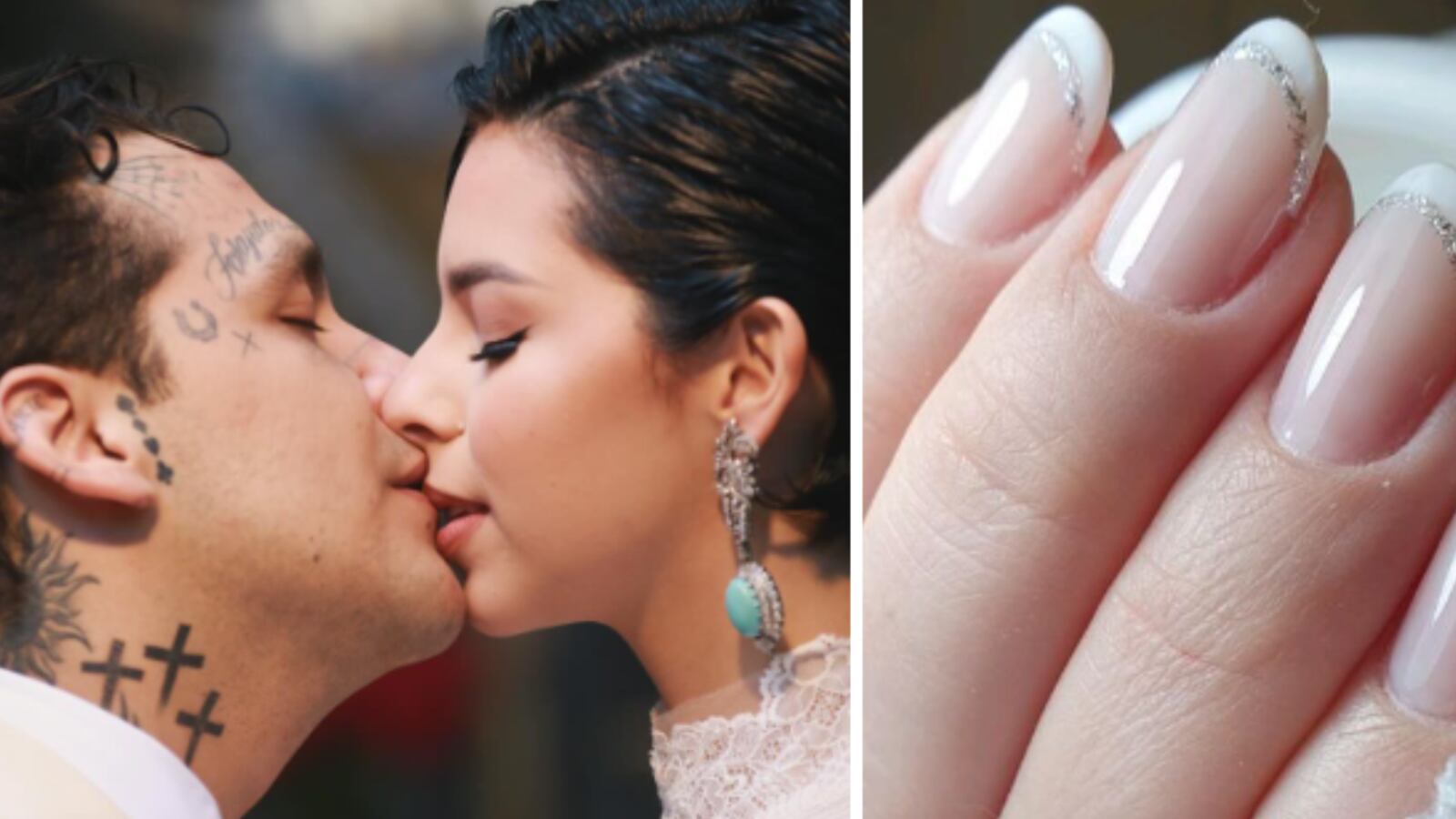 Uñas para boda civil