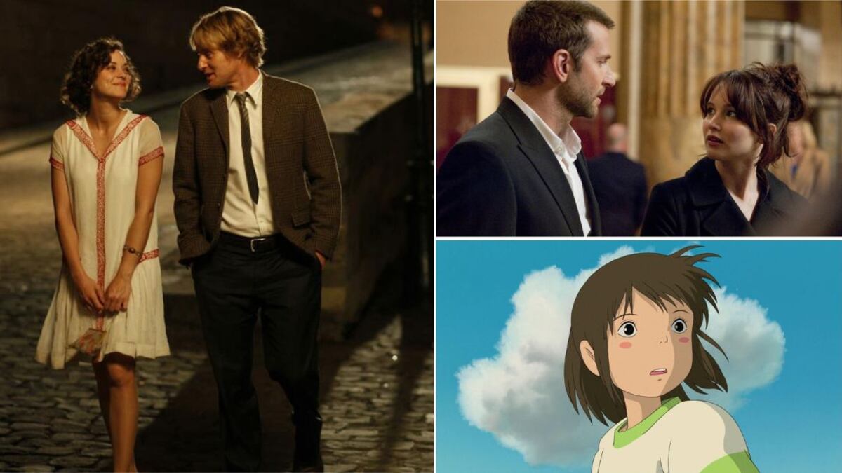 Escenas de Medianoche en París, Los juegos del destino y El viaje de Chihiro