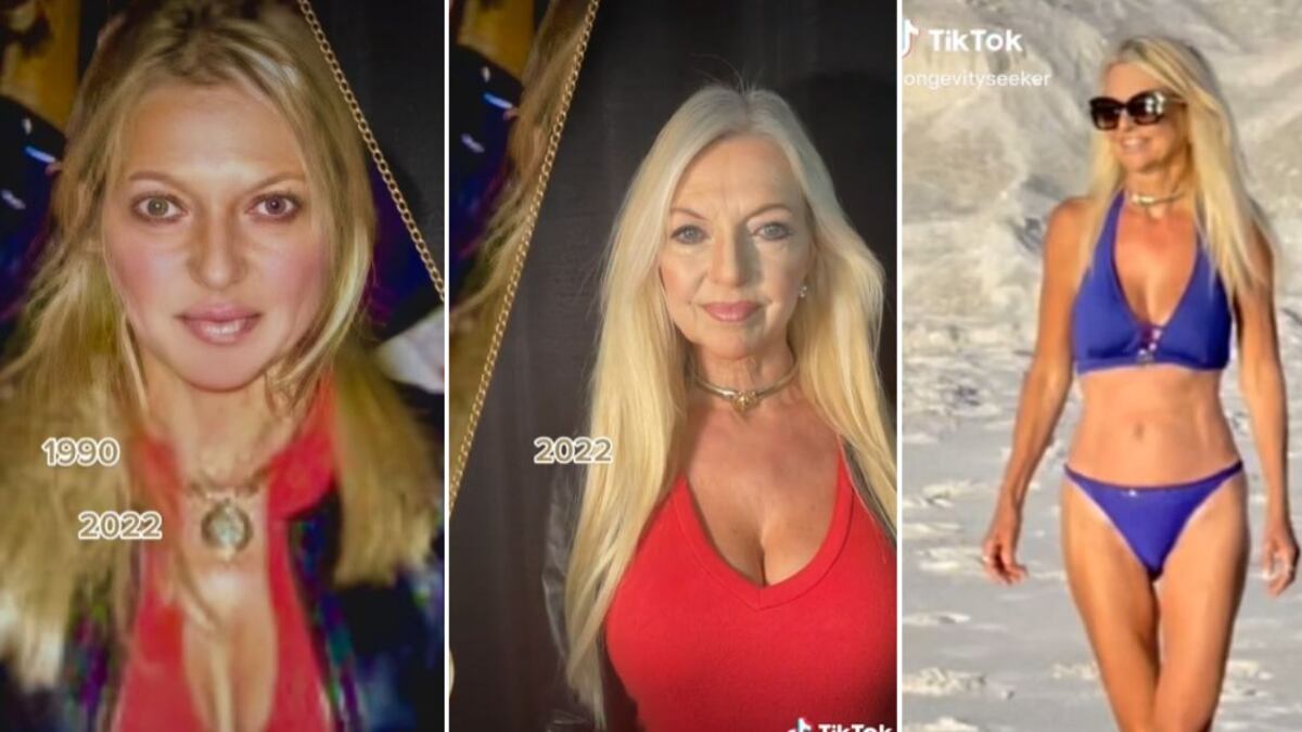 Renee Gould es una mujer de 62 años que se enfrenta a las criticas en redes sociales por mostrarse con escotes y bikinis