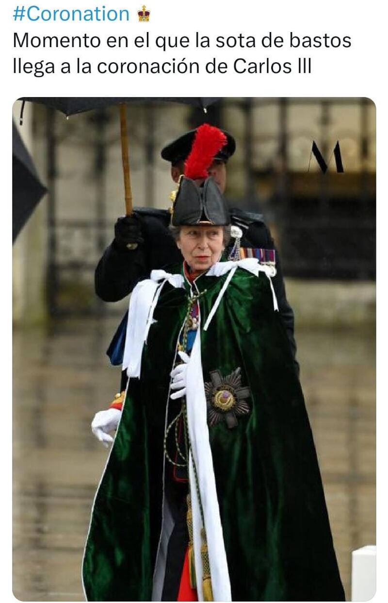 Ceremonia de coronación del rey Carlos III.