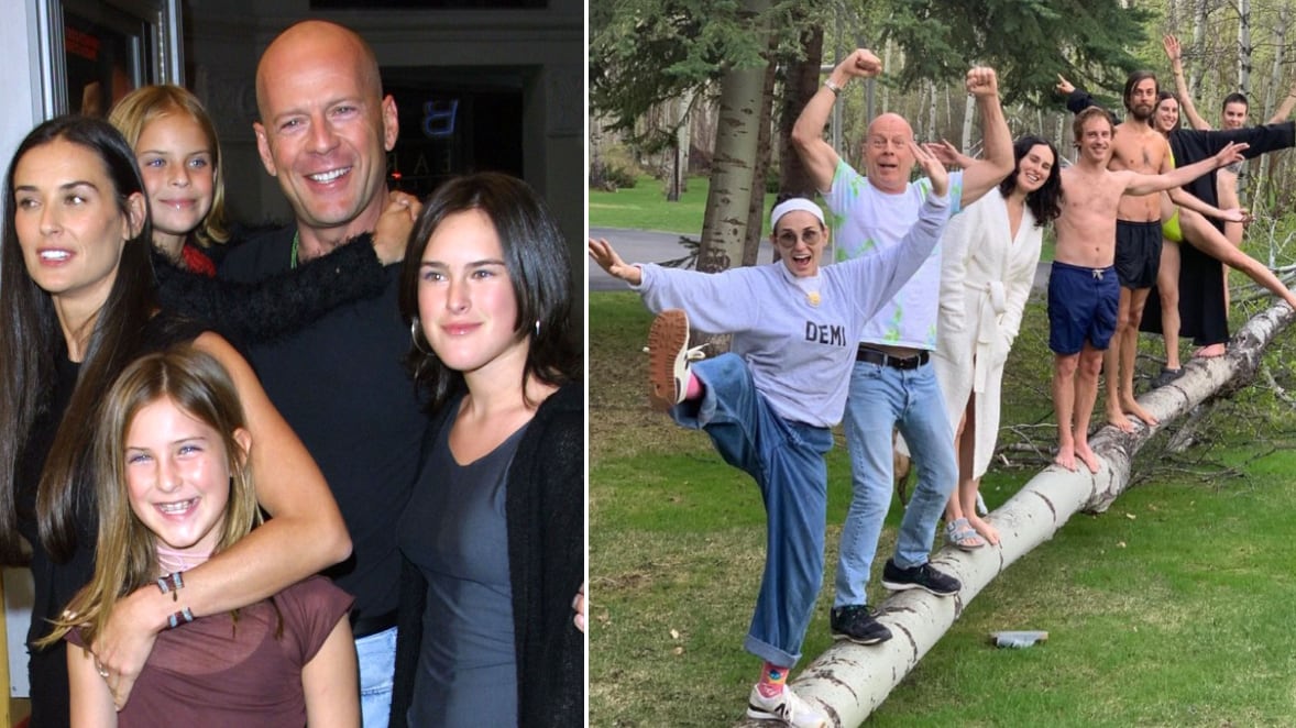 Bruce Willis y Demi Moore hijas
