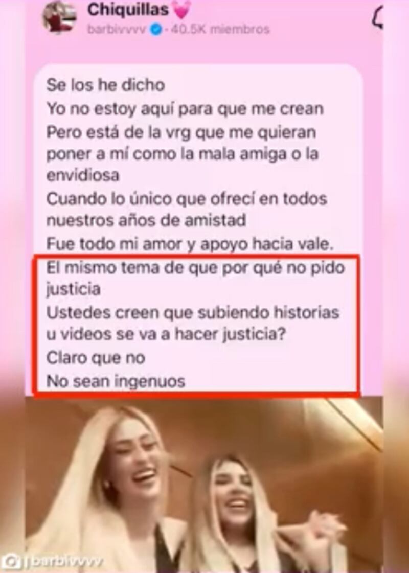 Vivian de la Torre comparte mensaje a meses de la muerte de Valeria Márquez