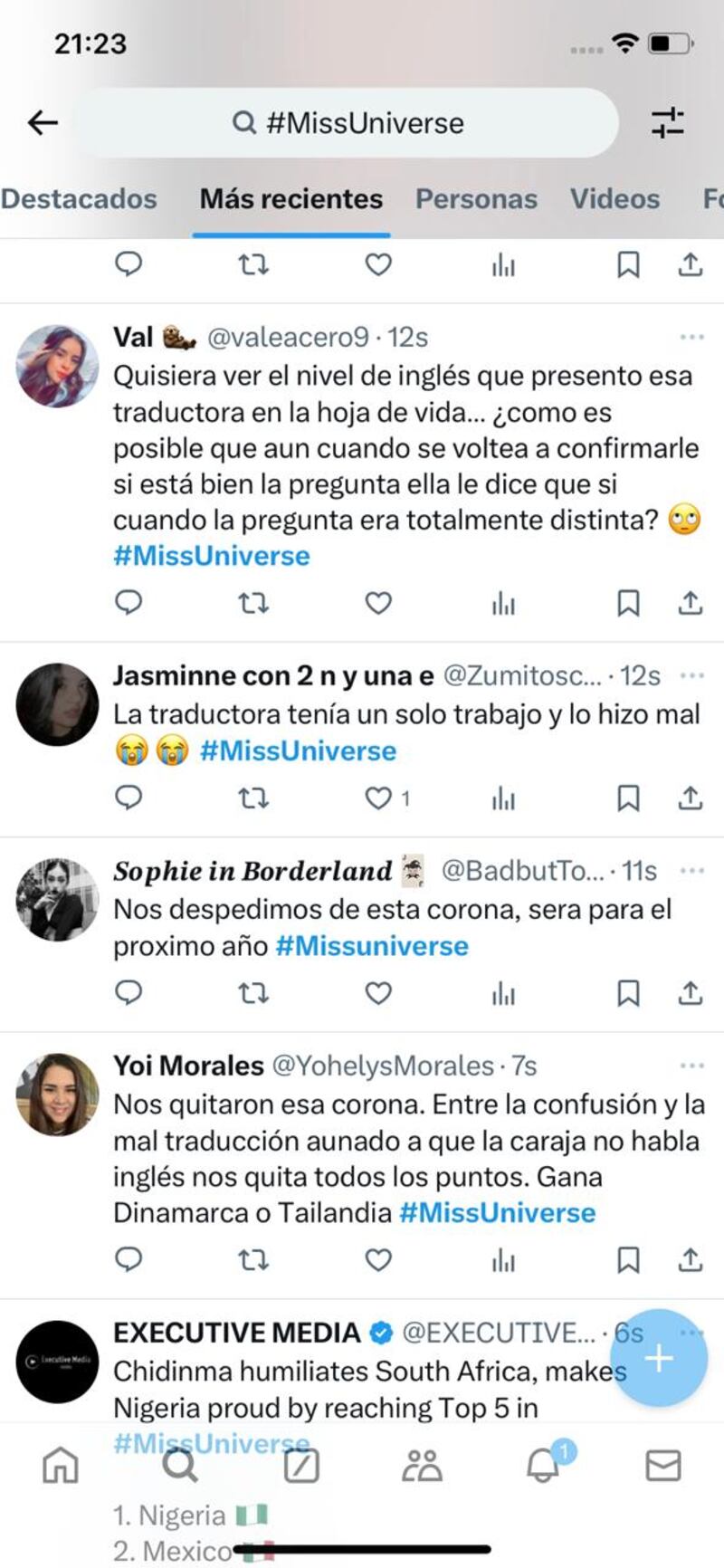 Miss Venezuela habría sido boicoteada durante la competencia