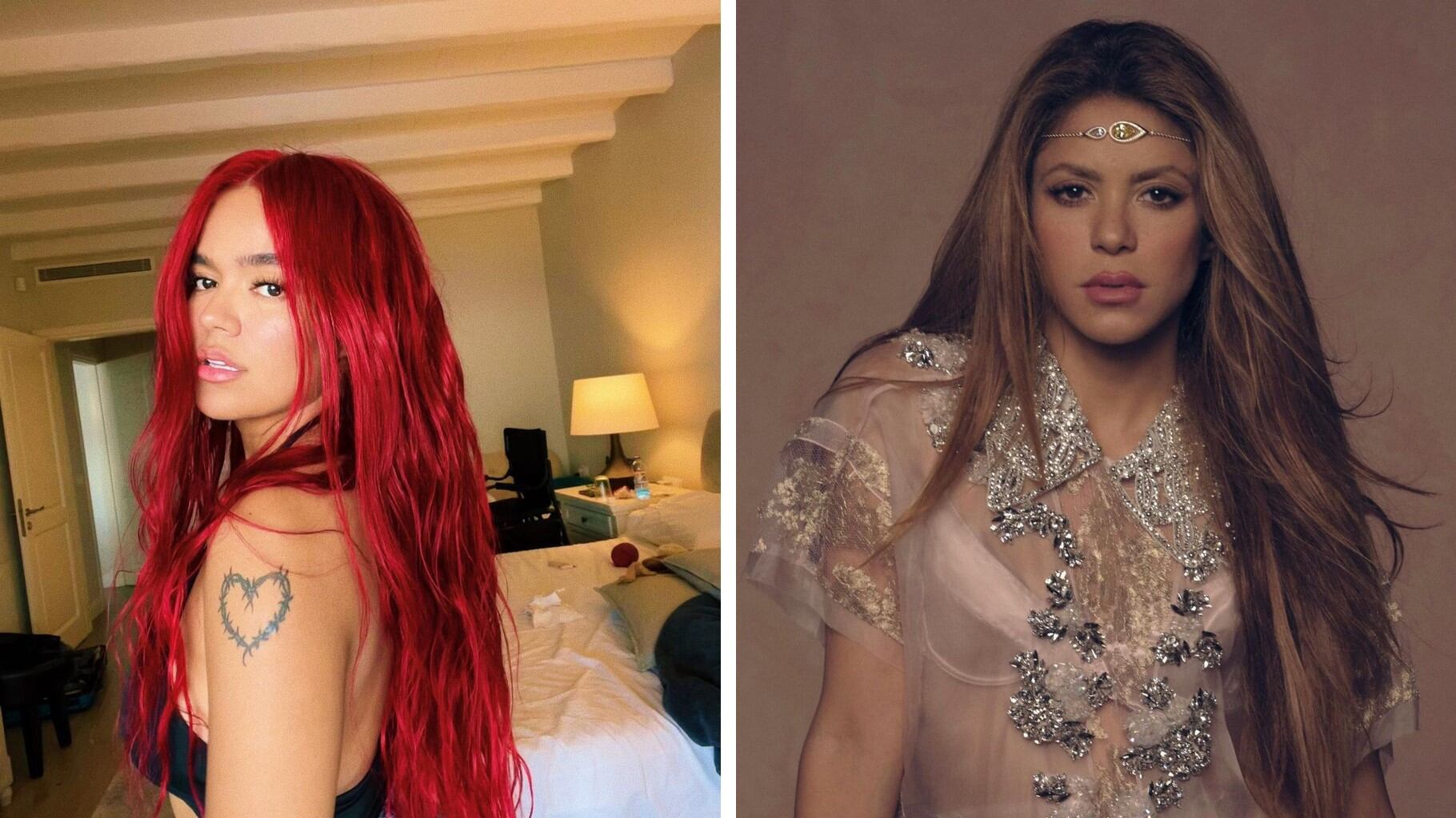 Shakira y Karol G