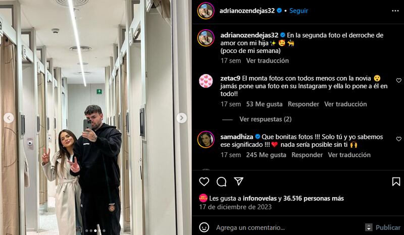 Samadhi y su hermano han posado juntos