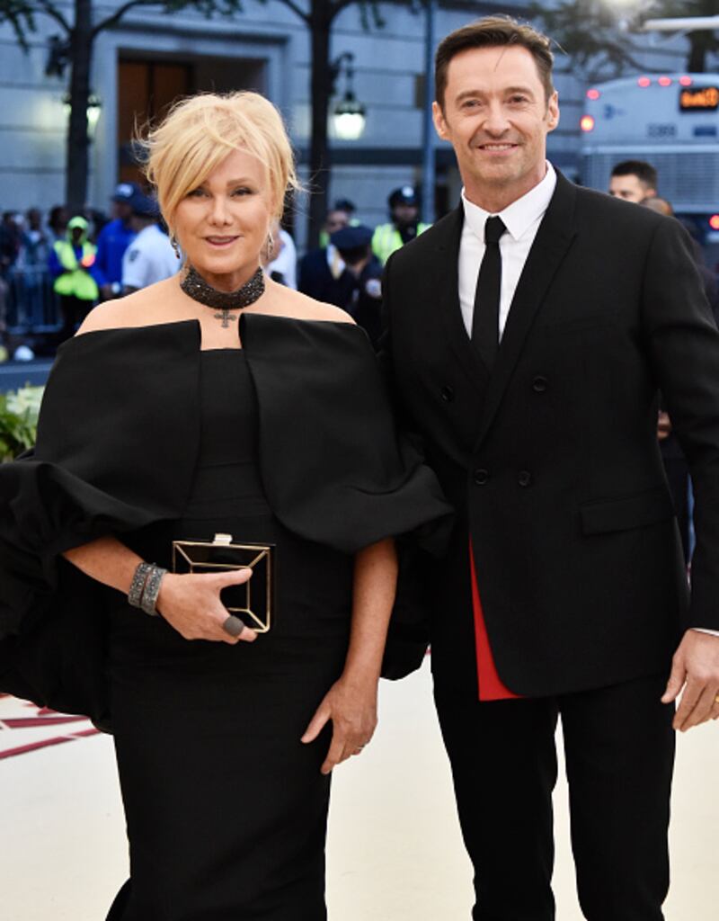 Hugh Jackman y su exesposa Deborra-Lee Furness