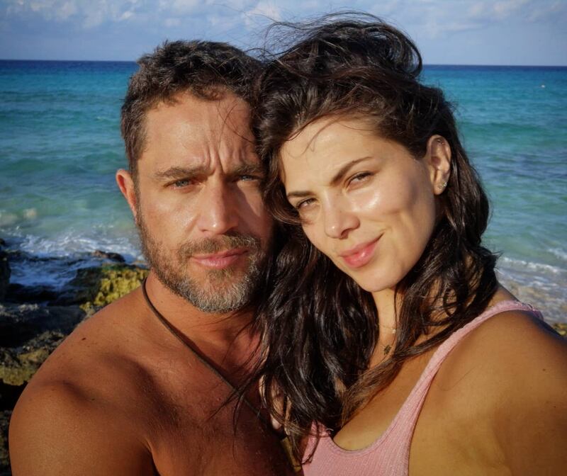 Michel Brown y Margarita Muñoz