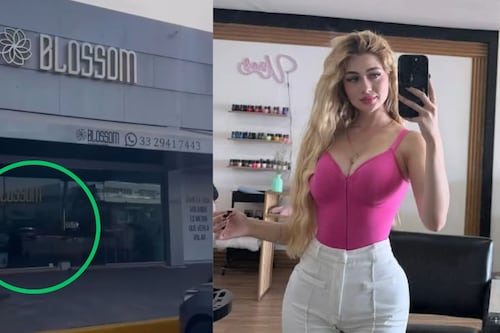 ¿Mensaje del más allá? Captan psicofonía y sombra en salón de belleza de Valeria Márquez