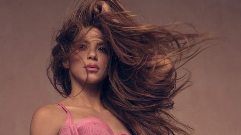 Shakira posó para la revista Elle