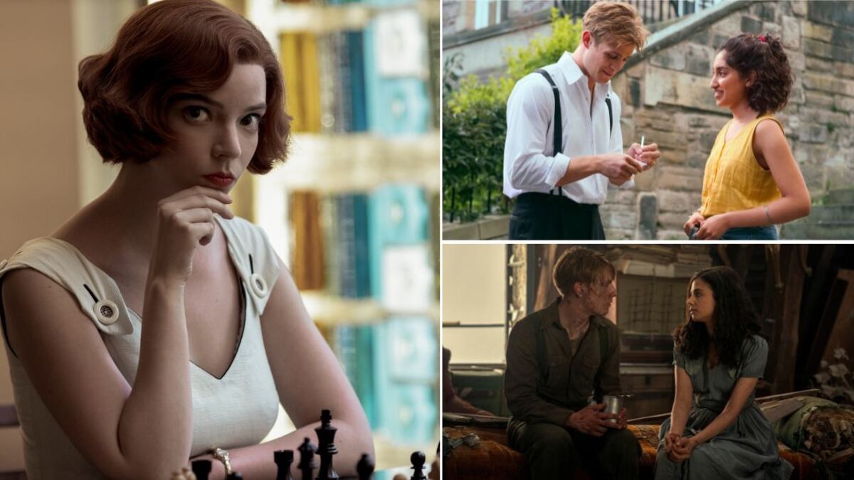 Escenas de Gambito de dama, Siempre el mismo día y La luz que no puedes ver