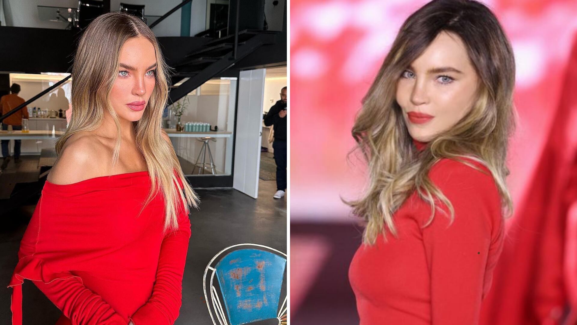 Belinda sufrió una aparatosa caída durante su desfile de L'Oréal durante la Semana de la Moda en París.