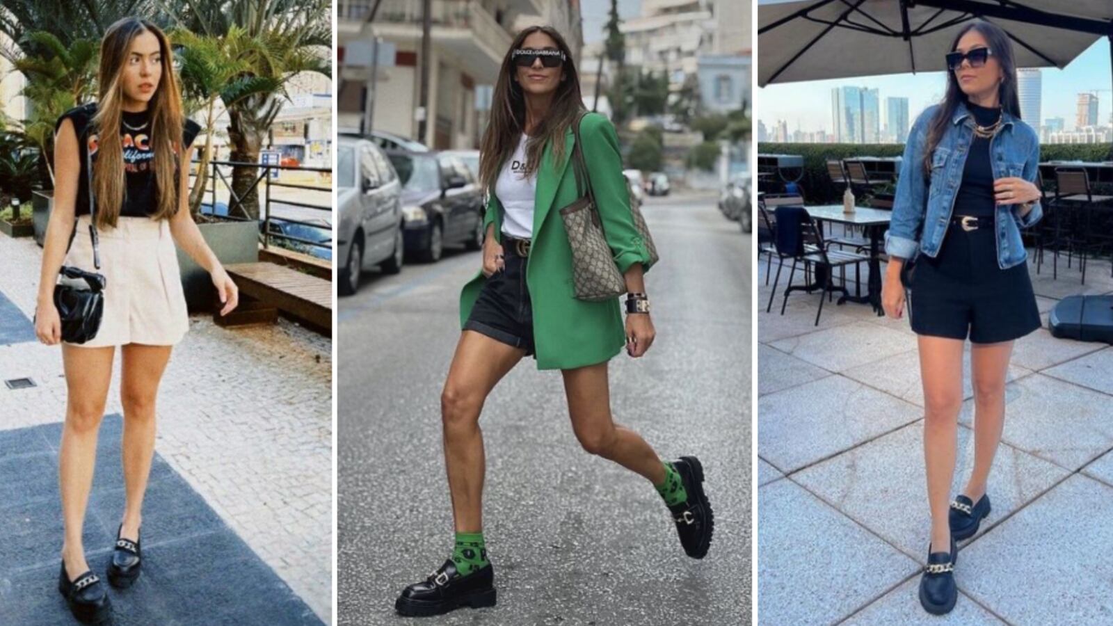 Cómo combinar mocasines para mujeres