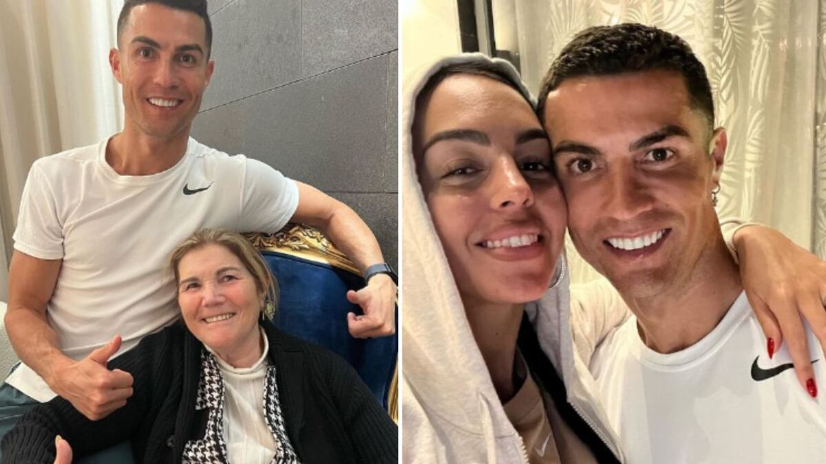 Hubo reconciliación entre Georgina Rodríguez y su suegra Dolores Aveiro