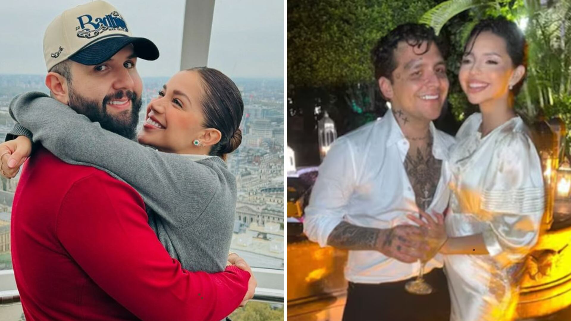 El cantante Carín León fue comparado con su colega Christian Nodal, luego de que le arregló el vestido a su novia durante la alfombra roja en los "Latin Grammys". Nodal hizo lo mismo con su esposa Ángela Aguilar