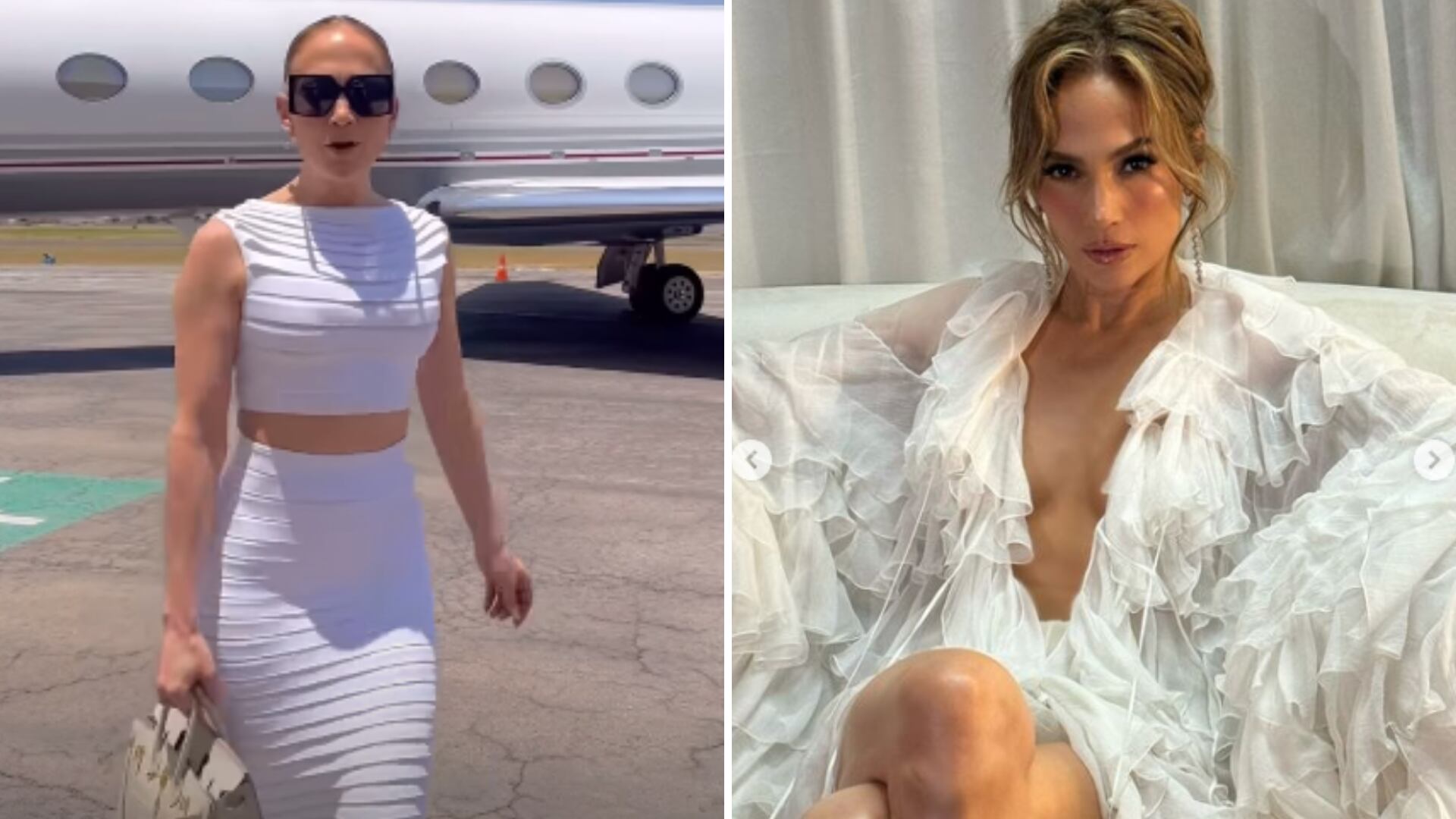 Jennifer López visitó México para promocionar su película "Atlas"