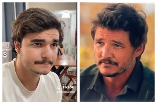 Joven brasileño causa furor en TikTok por ser el “gemelo perdido” de Pedro Pascal