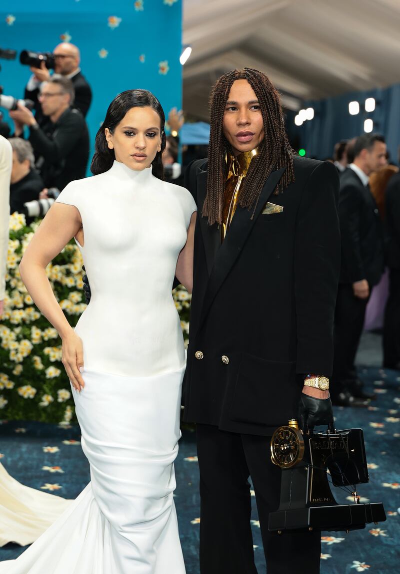 Rosalía en la MET Gala 2025.