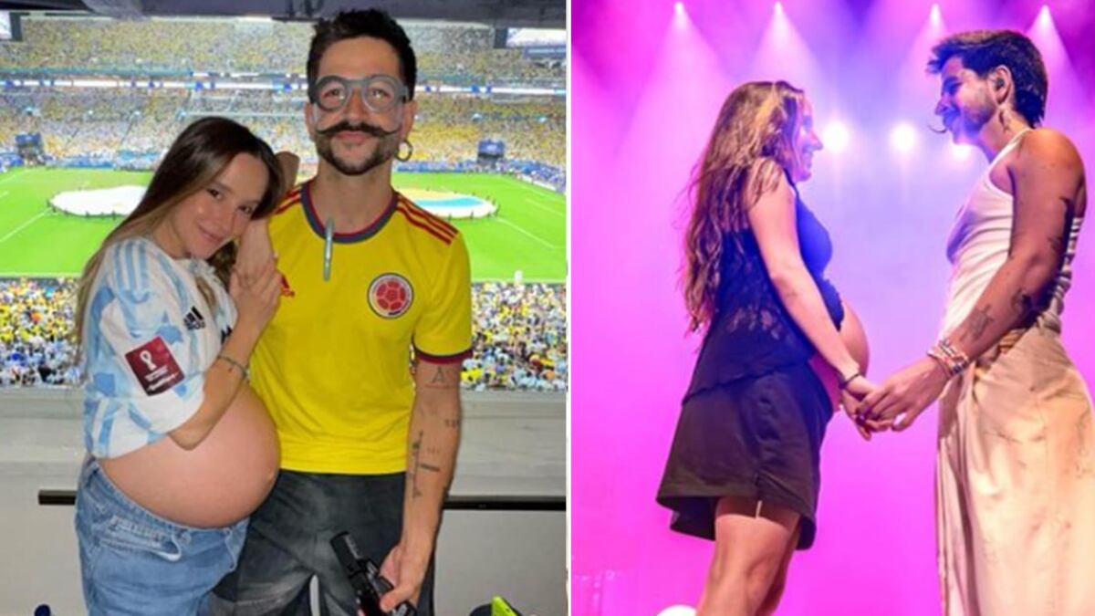 Camilo y Evaluna hijo