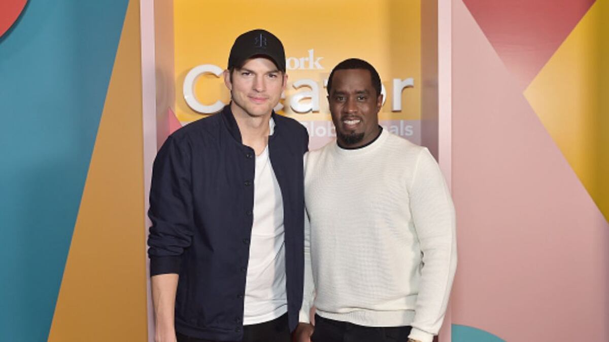 La amistad de 20 años de Diddy y Ashton Kutcher pese a la 'advertencia' de Mila Kunis