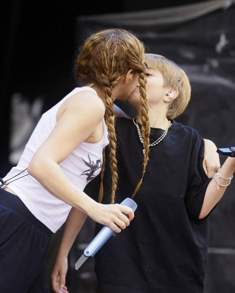 Shakira y su hijo Sasha.