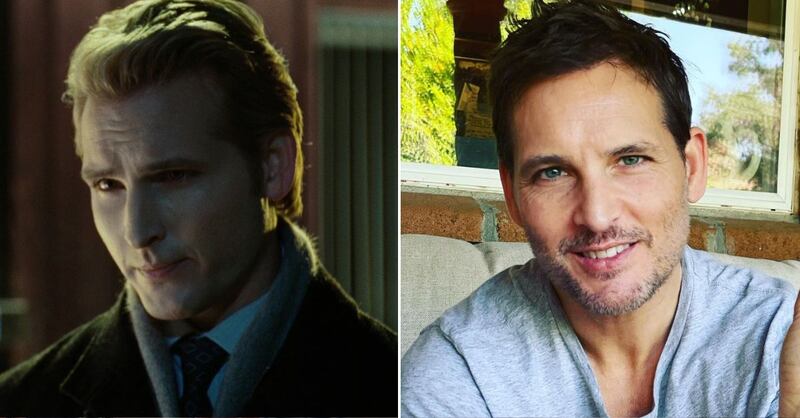 Peter Facinelli en 'Crepúsculo' y en la actualidad