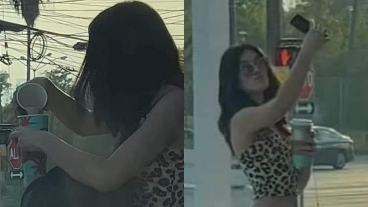 Las imágenes se viralizaron