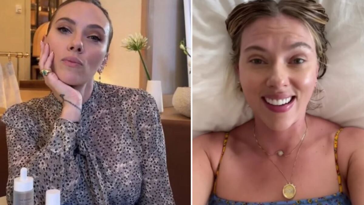 Scarlett Johansson es madre de dos niños.