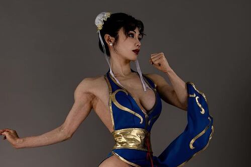 Chun-Li y Cammy cobran vida gracias a la fisicoculturista Yuan Herong