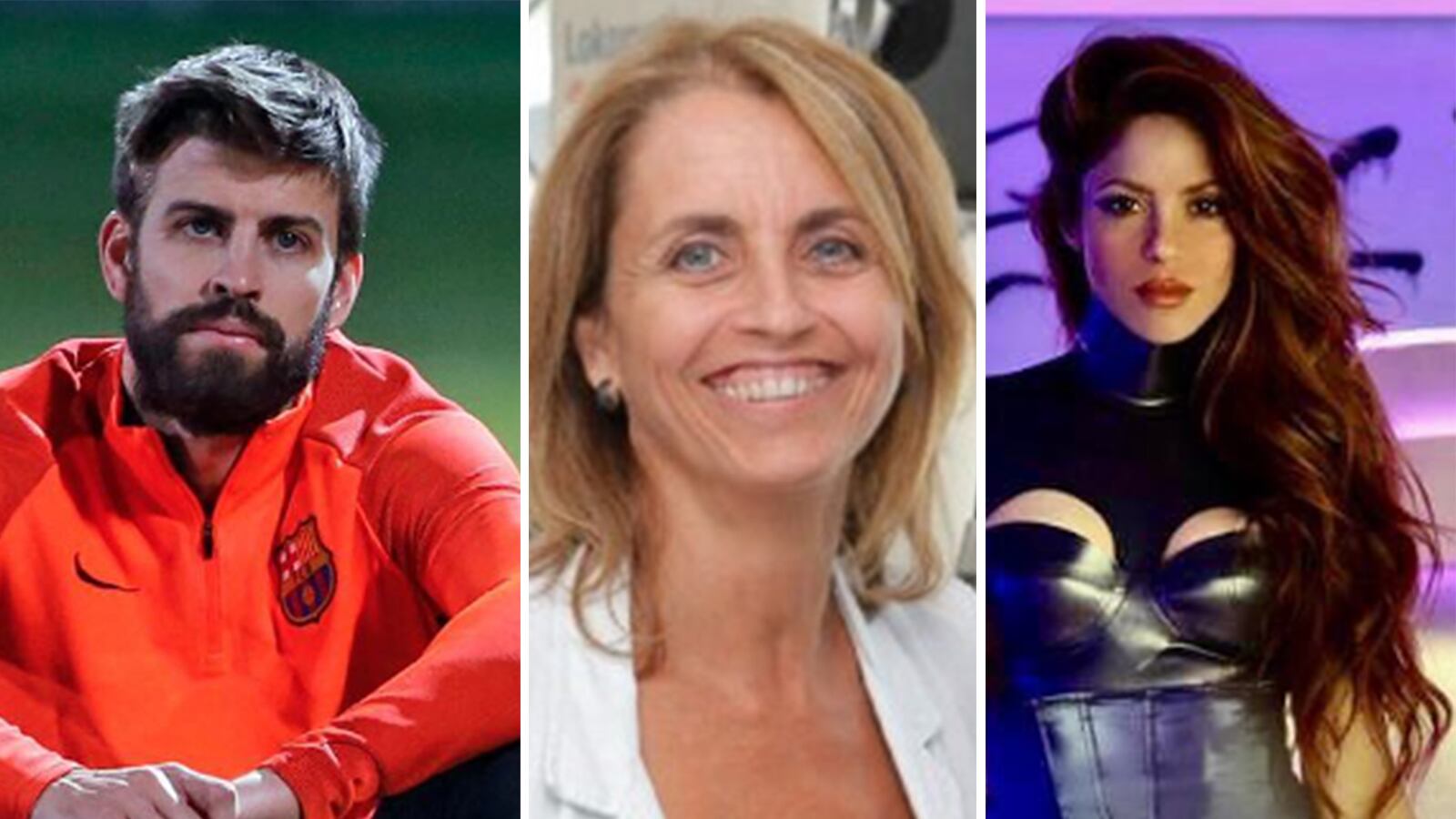 La madre de Piqué le hizo doble cara a Shakira.