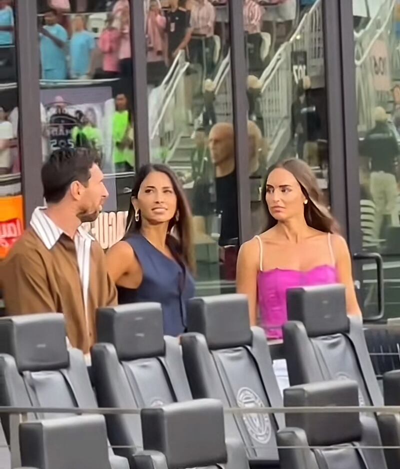 El encuentro de Messi con Romarey Ventura por el que aseguran que Antonela Roccuzzo se puso celosa