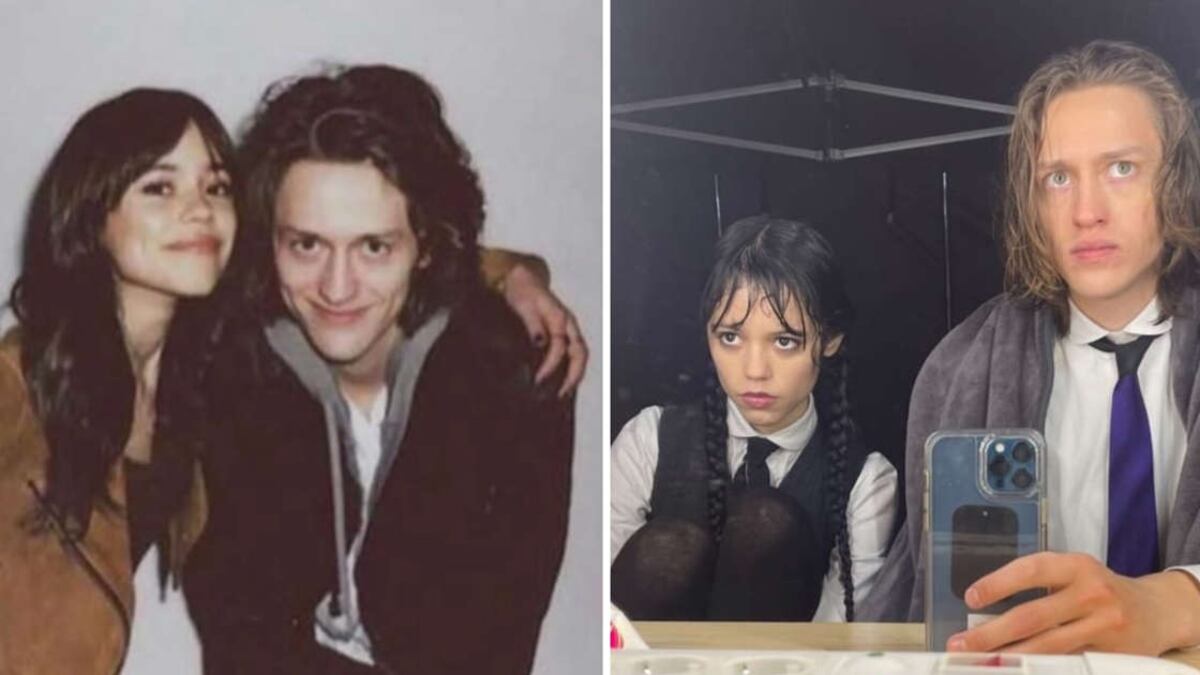 Jenna Ortega perjudicada por su compañero en la serie.