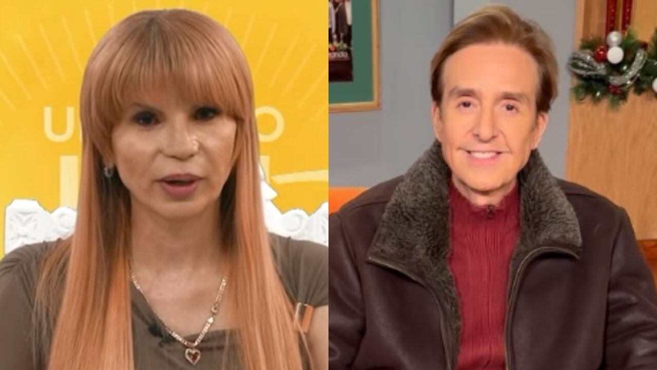 Mhoni Vidente y Daniel Bisogno