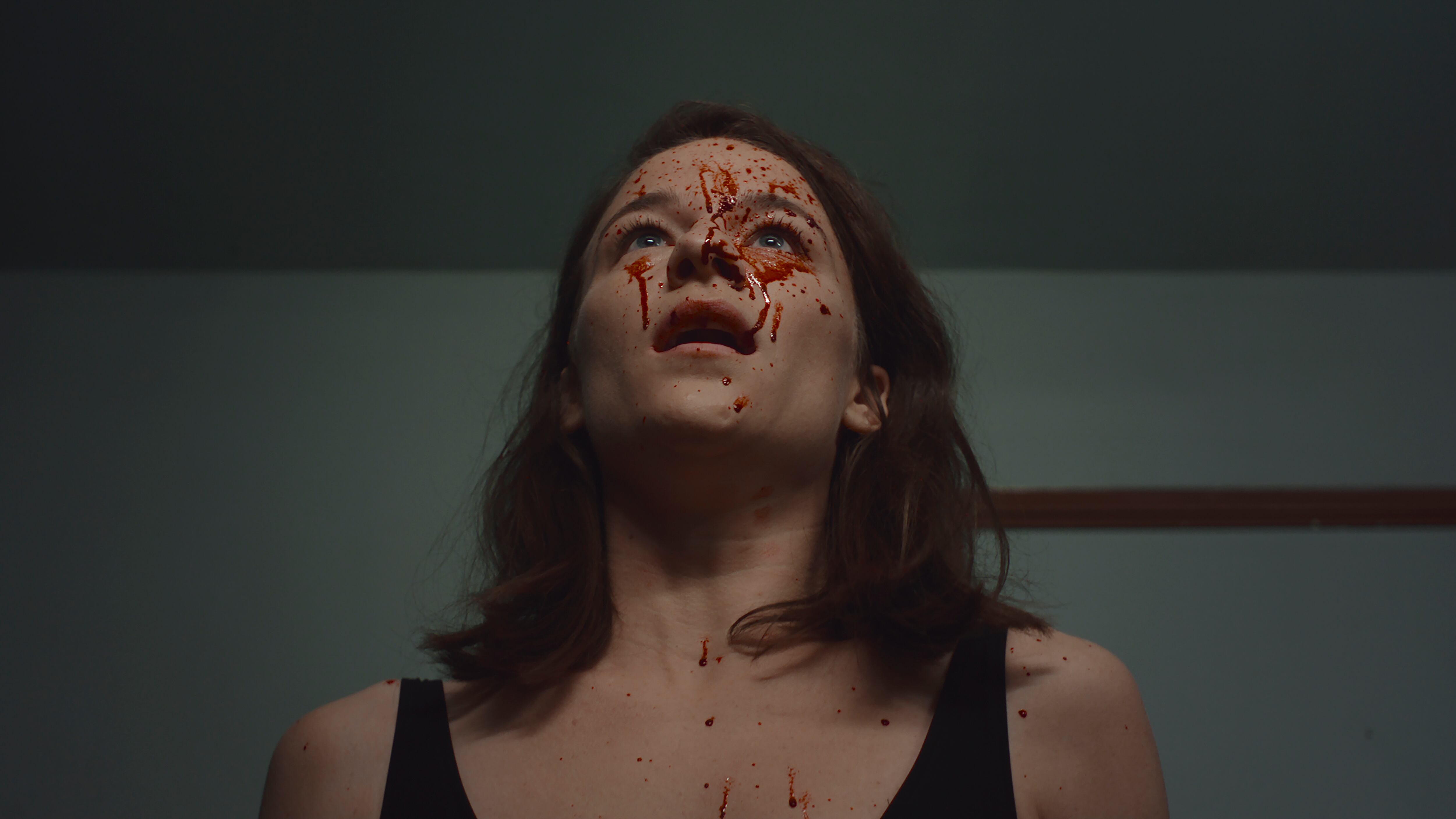 Valerie Pachner as Esther on the set of Delicious, Courtesy of Netflix 2025