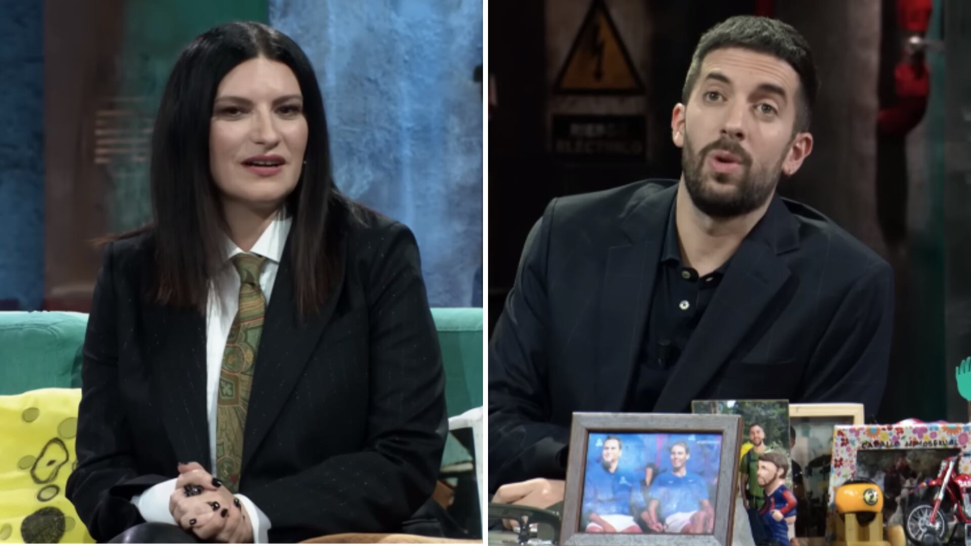 David Broncano le preguntó sobre su vida sexual y Laura Pausini lo sorprendió con su respuesta.