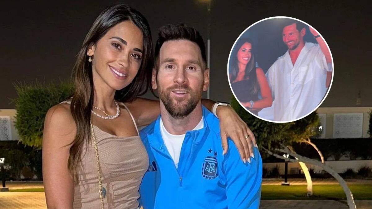 Messi y Antonela Roccuzzo fueron captados por la kiss cam de Coldplay