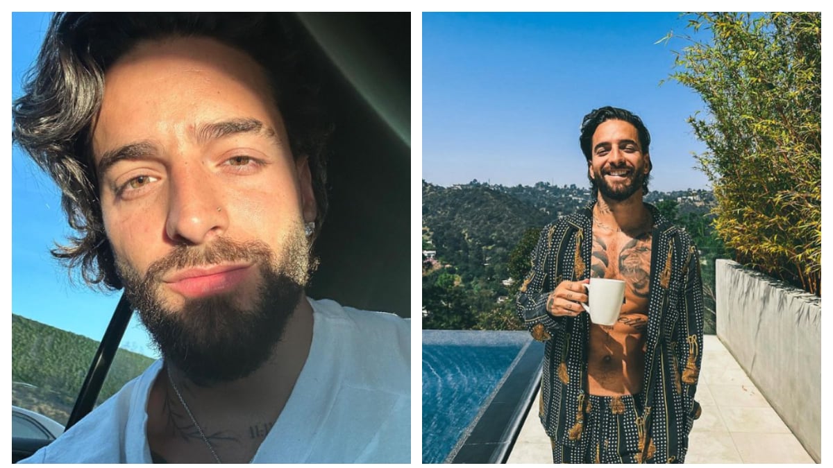 Maluma posó como Luis Miguel y recibió burlas por parte de los internautas