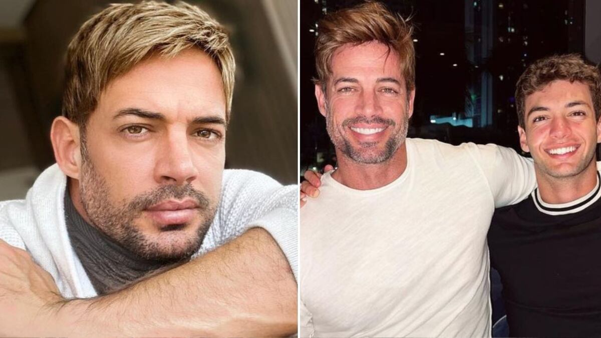 William Levy es muy unido a su hijo mayor, Christopher