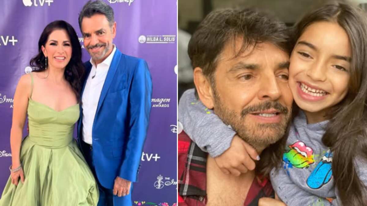 Eugenio Derbez y Alessandra Rosaldo hija