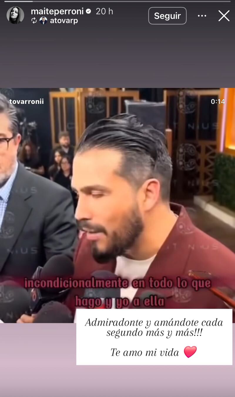 Andrés Tovar habla sobre su papel como padre.