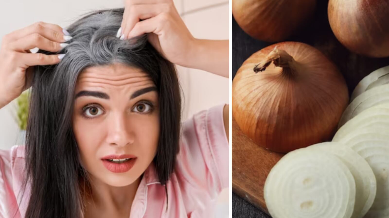 Champú de cebolla para canas