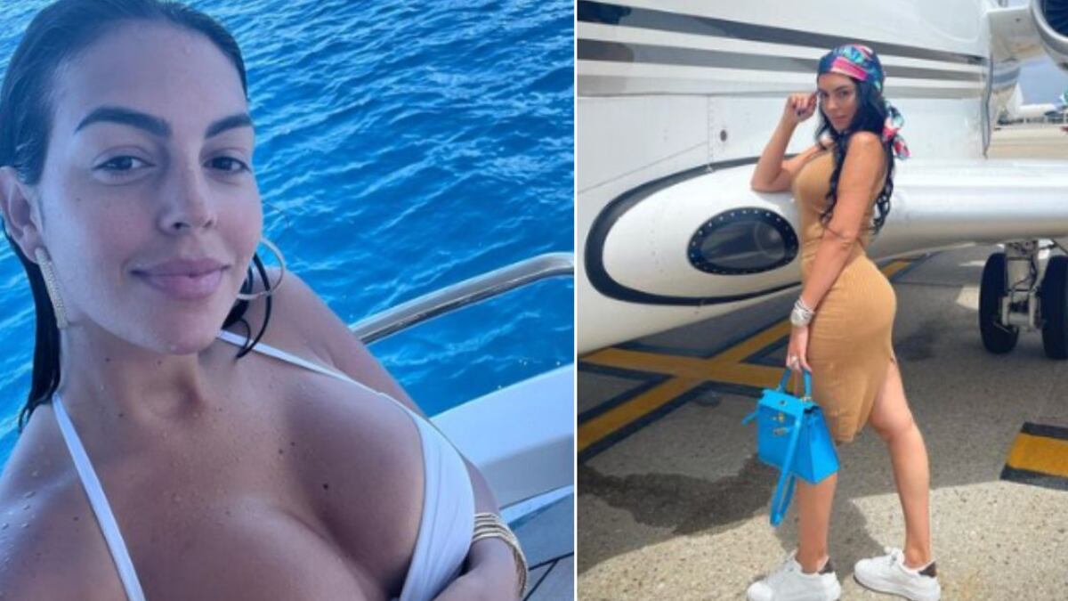 Georgina Rodríguez llevó un atuendo muy sexy en Arabia Saudita y la critican