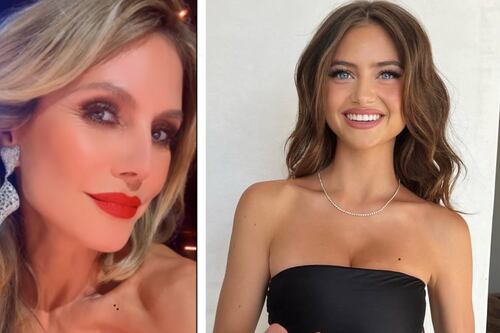 Heidi Klum posó en sexy lencería junto a su hija, pero no soportó las críticas y así reaccionó