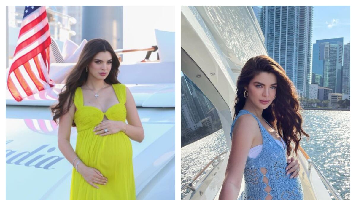 Nadia Ferreira está en la recta final de su embarazo