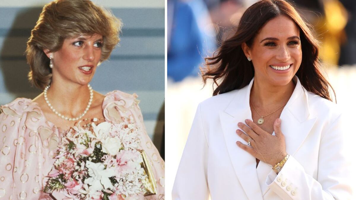 Meghan Markle y Lady Di hija