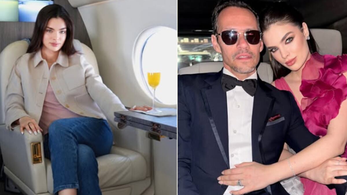 Nadia Ferreira y Marc Anthony vacaciones