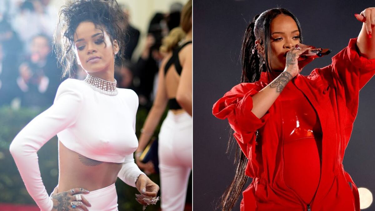 Rihanna lo hizo de nuevo y volvió a llevarse la corona de la MET Gala, pese a su tardía entrada al evento.