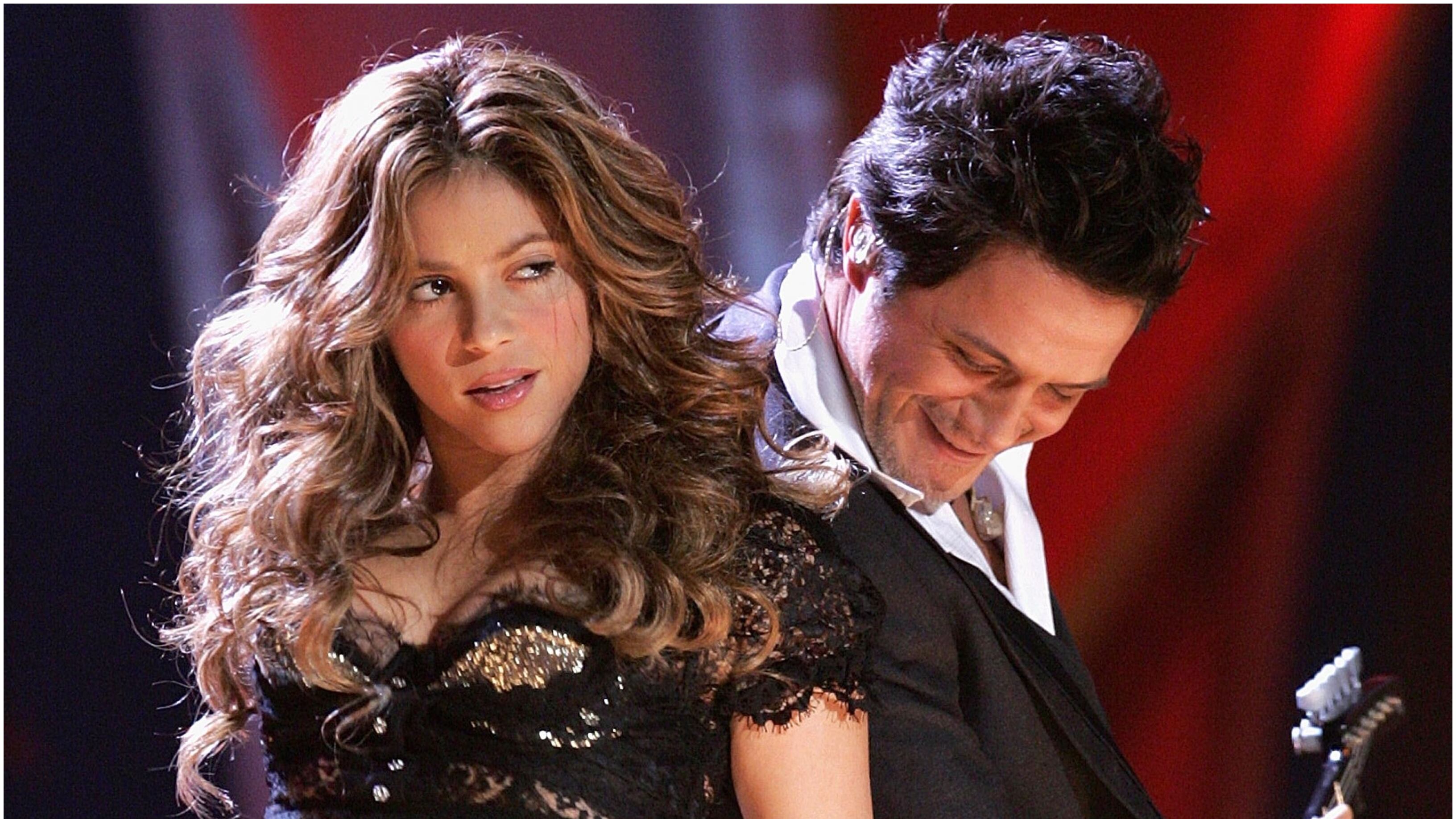 Shakira y Alejandro Sanz